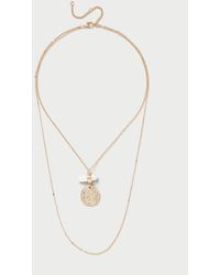 Dorothy Perkins - Gold Multi Chain Necklace - Lyst