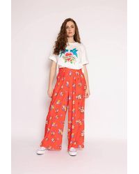 Twisted Wunder - Eclipse Floral Wide Leg Trousers - Lyst