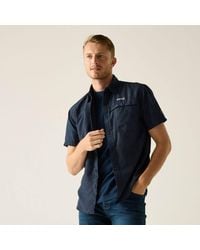 Regatta - Mindano Short Sleeved Check Shirt - Lyst