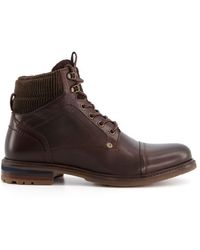 Dune - 'candor' Leather Smart Boots - Lyst