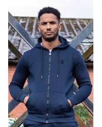 Enzo - Regular Fit Zip Up Hoodie - Lyst