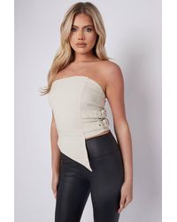 Stylewise - Belted Asymmetric Hem - Lyst