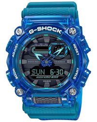 G-Shock - G Shock Plastic Resin Classic Combination Watch - Ga-900skl-2aer - Lyst