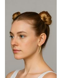 Otis Jaxon London - Curved Spiked Sterling Ear Jacket - Lyst