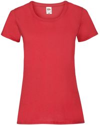 Fruit Of The Loom - Lady Fit T-Shirt - Lyst