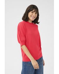 Kaffe - Kalone High Neck Half Sleeves Pullover - Lyst