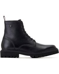 Base London - 'sutton' Lace Up Leather Boot - Lyst