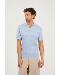 Brave Soul - Short Sleeve Knitted Polo Shirt - Lyst