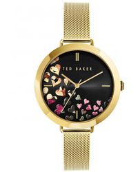 Ted Baker - Ammy Hearts Stainless Steel Fashion Analogue Watch - Bkpamf109uo - Lyst