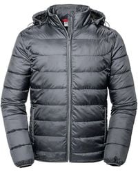 Russell - Hooded Nano Jacket - Lyst