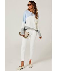 FS Collection - Relaxed & Block Colour Jumper Top - Lyst