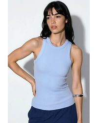 Busem - Ribbed Cotton-Blend Tank Top - Lyst