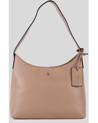 Ashwood Leather - 'Splendore Di Milano' Real Leather Hobo Shoulder Bag - Lyst
