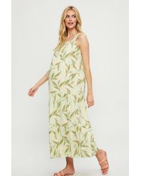 Dorothy Perkins - Maternity Pastel Tropical Tiered Maxi Dress - Lyst