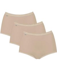 Sloggi - Basic+ Maxi 3 Pack Briefs - Lyst