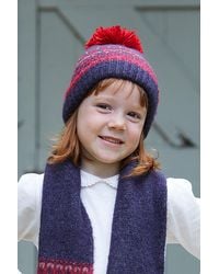 Moshulu - 'Mini Tean Hat' Fairisle Bobble Hat - Lyst