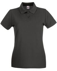 Fruit Of The Loom - Premium Fitted Short-Sleeved Polo Shirt - Lyst