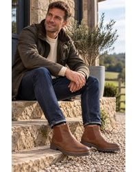 Absolute Footwear - Leather Chelsea Boots, Single Elasticated Gusset - Lyst