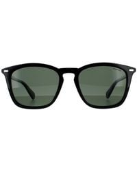 Ferragamo - Square Black Brown Sf910s Sunglasses - Lyst