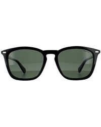 Superdry - Rectangle Rubberised Tortoise Green Polarized Disruptive Sds - Lyst