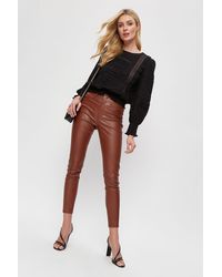 Dorothy Perkins - Coated Frankie Jeans - Lyst