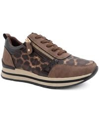 Pavers - Zip-Up Laced Trainers - Lyst