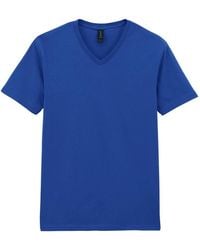 Gildan - Soft Style V-Neck Short Sleeve T-Shirt - Lyst