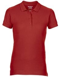 Gildan - Double Piqué Polo Shirt - Lyst