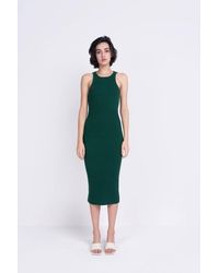 Shnoo - Round-Neck Midi-Dresses - Lyst