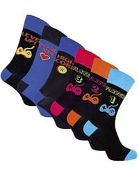 Sock Snob - 6 Pairs Retro Gaming Socks Cotton Rich Arcade Gamer Novelty Gift - Lyst