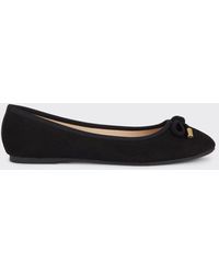 Dorothy Perkins - Wide Fit Peaches Ballet Flats - Lyst