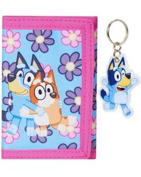 Bluey - Flower 3 Fold Wallet & Keyring - Lyst