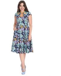 Banned Retro - Summer Bee Swing Dress - Lyst
