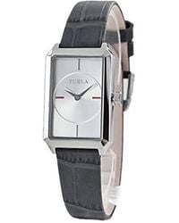 Furla - Diana Dial Calfskin Leather Watch - Lyst