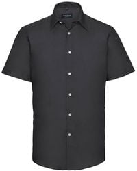 Russell Collection - Oxford Easy-Care Tailored Shirt - Lyst