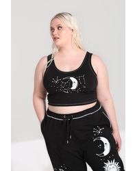 Hell Bunny - Solaris Printed Loungewear Crop Top - Lyst