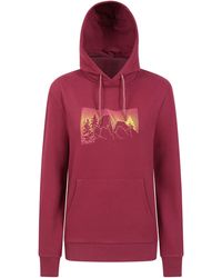 Mountain Warehouse - Hoodie Ombre Mountains Print Regular Pullover - Lyst