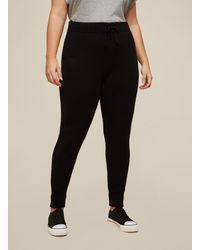 Dorothy Perkins - Curve Black Lounge Knitted Joggers - Lyst