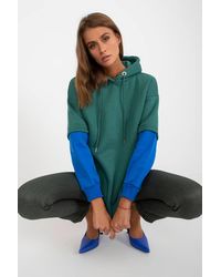 Love Lace - Extended Cut Hooded Long Sleeve Sweatshirt - Lyst