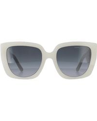 Marc Jacobs - Rectangle Ivory Dark Gradient Marc 687/S - Lyst