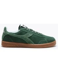 Diadora - Game Low Suede Trainer Dark Ivy - Lyst