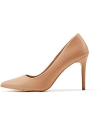 Novo - Camel 'impossible' High Heeled Court Shoes - Lyst
