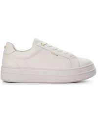 Dune - 'eastern' Leather Trainers - Lyst