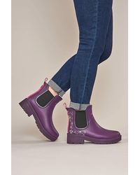Moshulu - 'Swale' Faux Fur Lined Wellies - Lyst