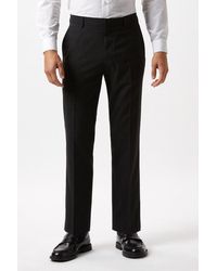 Burton - Skinny Fit Charcoal Essential Suit Trousers - Lyst