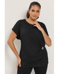 Yours - Grown On Sleeve Top - Lyst