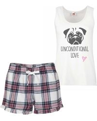 60 SECOND MAKEOVER - Pug Unconditional Love Pyjama Set - Lyst