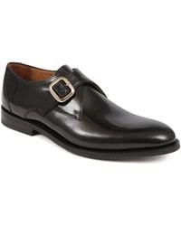 Jones Bootmaker - Aidan Goodyear Welted Leather Monk Shoes - Lyst