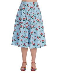 Banned Retro - Cherry Cartoon Skirt - Lyst