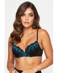Ann Summers - Sexy Lace Planet Padded Plunge Bra - Lyst